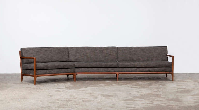 Corner Sofa, 
designer Robsjohn Gibbings,  
produced by Widdicomb.