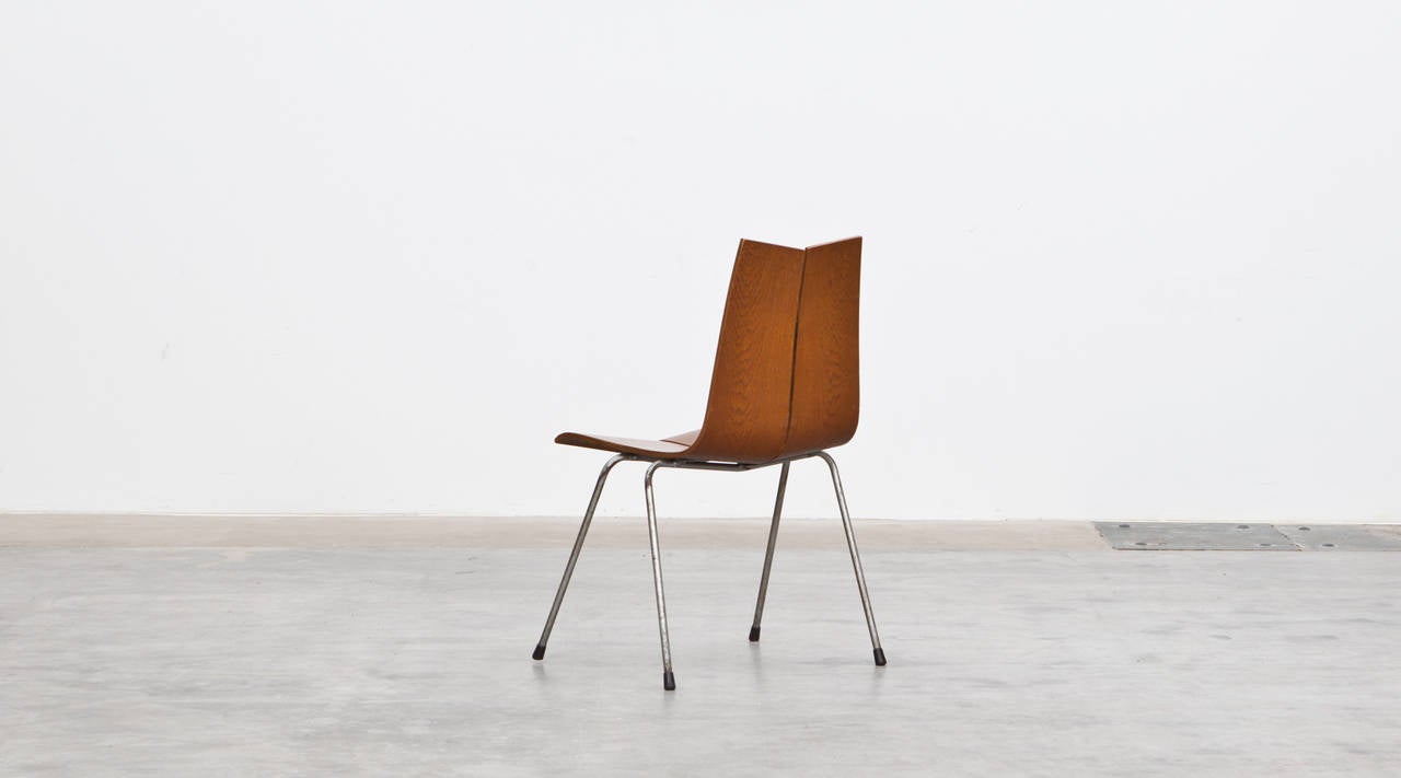 Mid-20th Century Set of Six Hans Bellmann Chairs