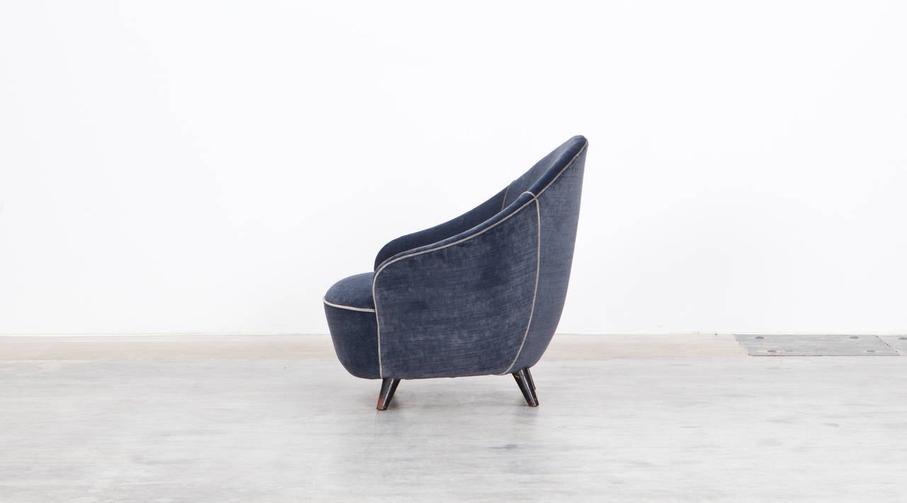 Mid-20th Century Pair of Gio Ponti Lounge Chairs