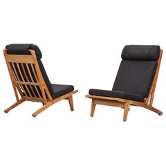Set of Hans Wegner Lounge Chairs