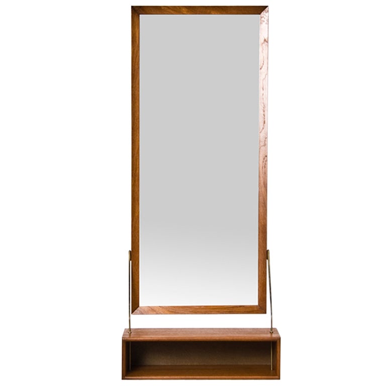 Hans Agne Jakobsson Mirror with Console For Sale