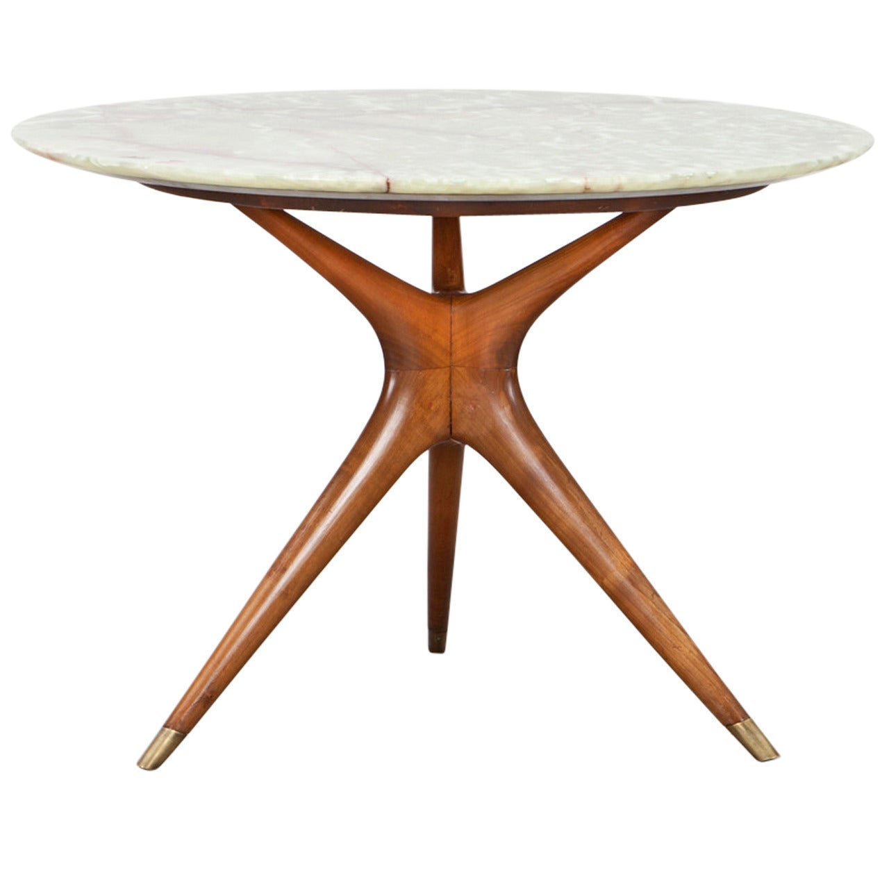 Ico Parisi Round Marble-Top Table