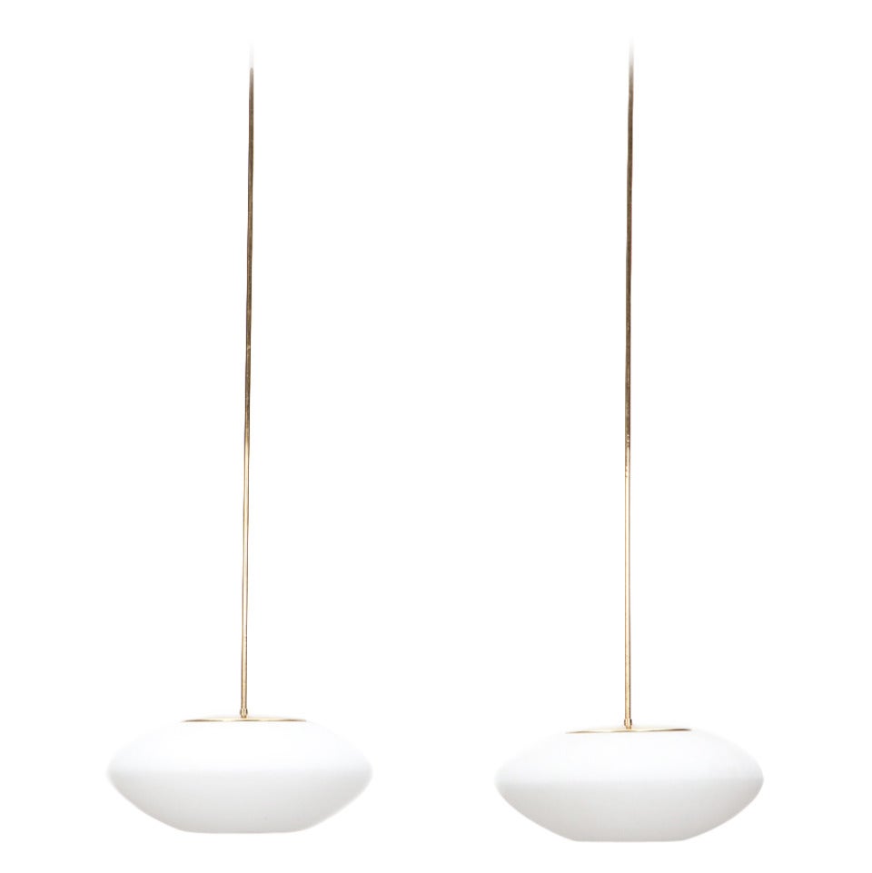 Pair of Lisa Johansson-Pape Ceiling Lamps