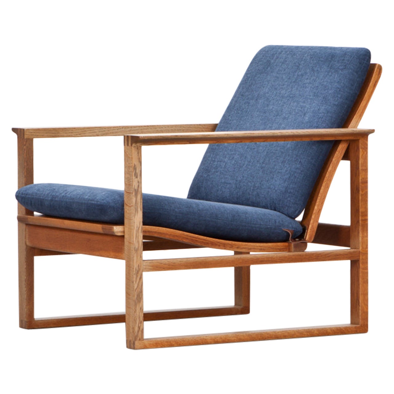Børge Mogensen Lounge Chair, New Upholstery