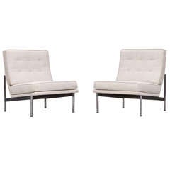 Pair of Florence Knoll "Parallel" Lounge Chairs 2