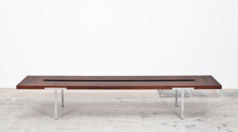Mid-Century Modern Sofa Table - Antoine Philippon / Jaqueline Lecoq For Sale