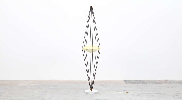 Mid-Century Modern Floor Lamp by Angelo Lelli