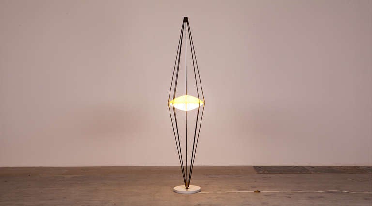 Italian Floor Lamp by Angelo Lelli