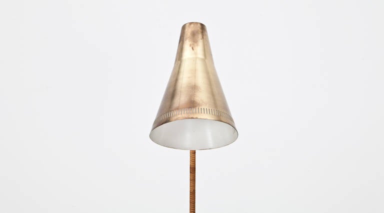 Brass Paavo Tynell Floor Lamp