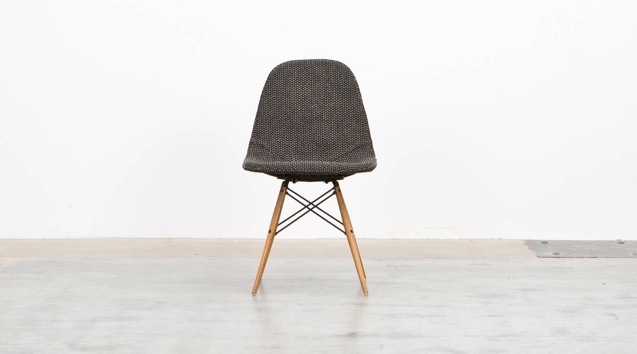 American Charles & Ray Eames Chair with Alexander Girard fabric