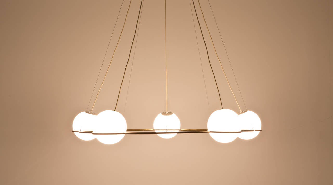 Mid-Century Modern Big Ceiling Lamp in Style of Gino Sarfatti 'x'