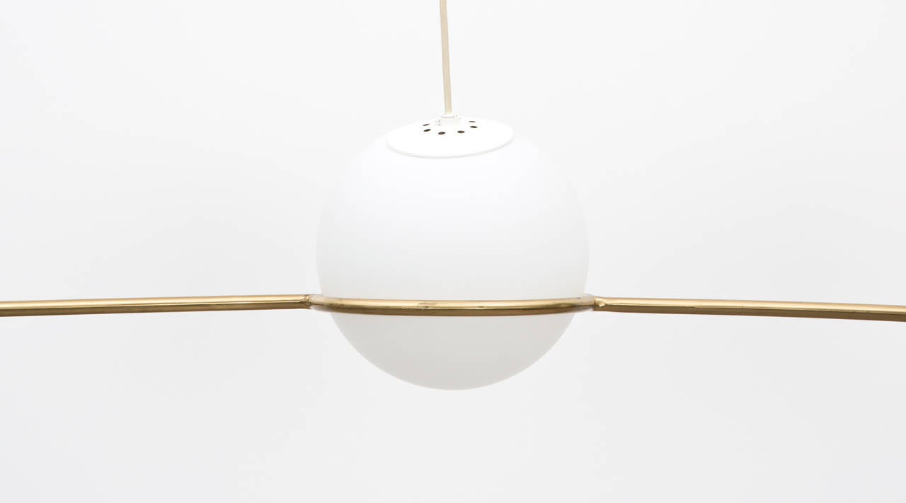 Big Ceiling Lamp in Style of Gino Sarfatti 'x' In Good Condition In Frankfurt, Hessen, DE