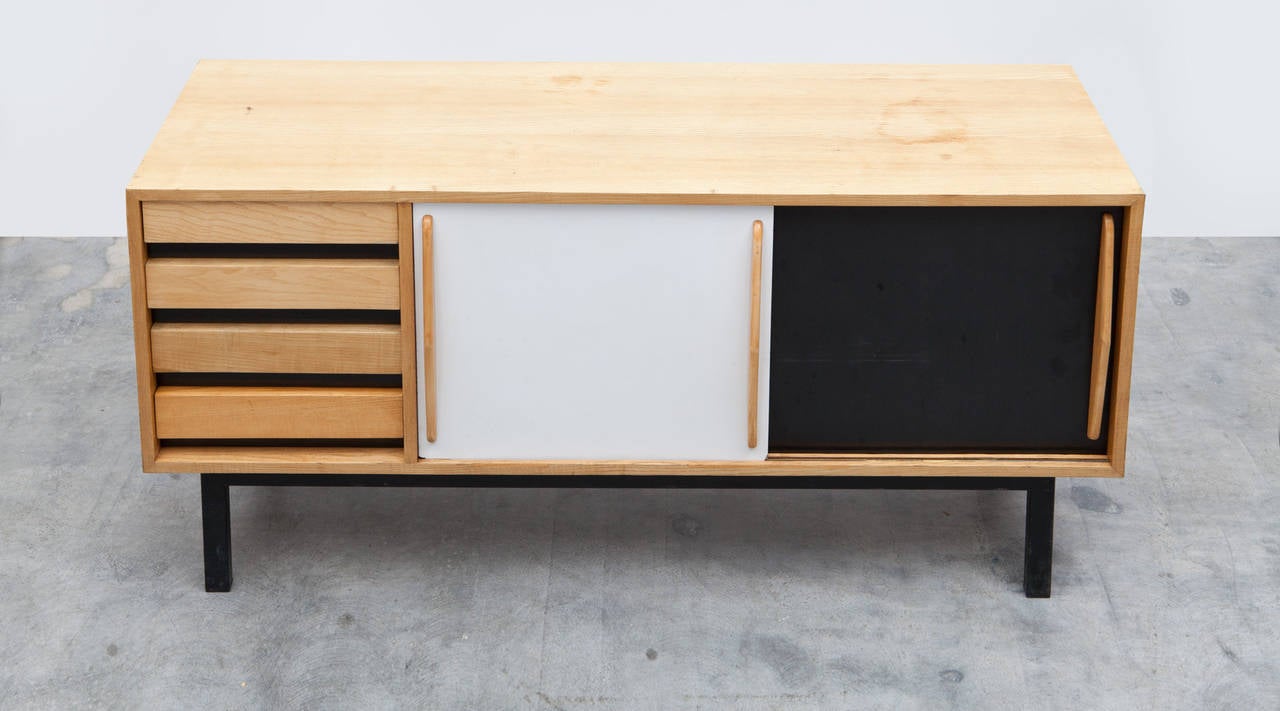 Ash Charlotte Perriand Sideboard in ash