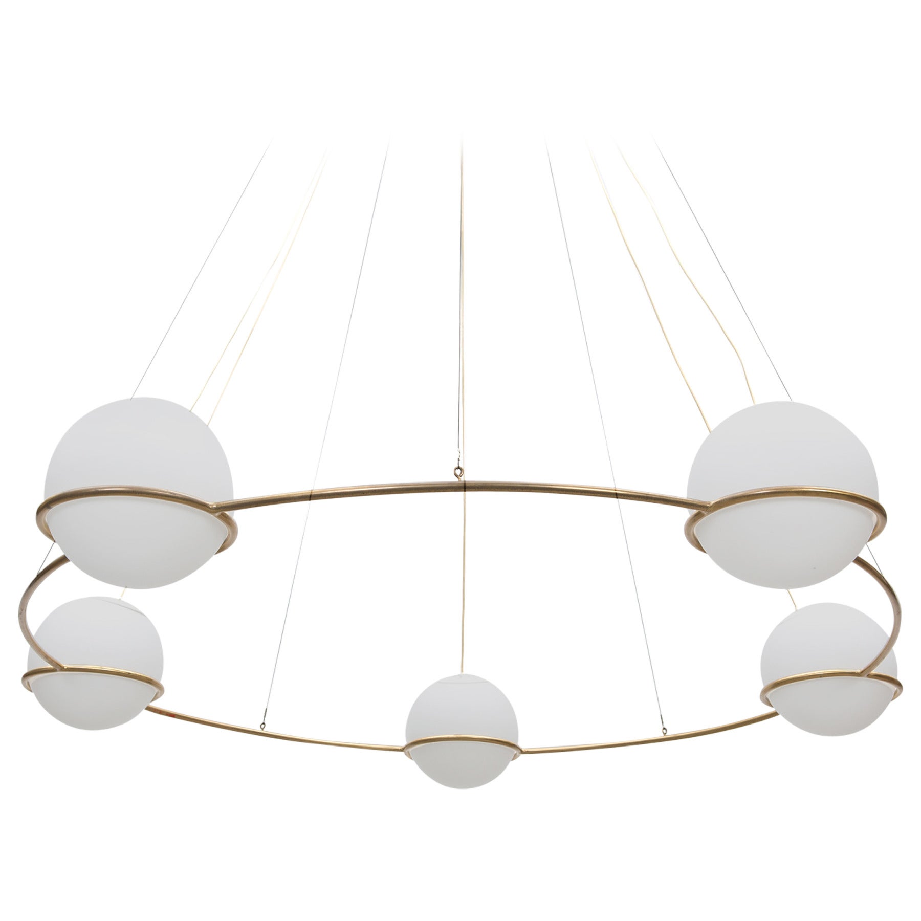 Big Ceiling Lamp in Style of Gino Sarfatti 'x'