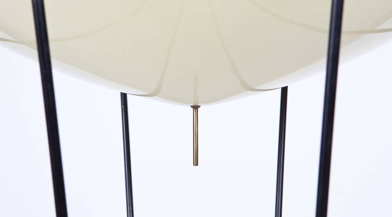 Brass Floor Lamp by Angelo Lelli