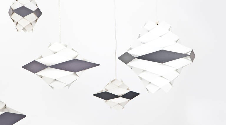 Set of Preben Dahl Ceiling Lamps In Excellent Condition In Frankfurt, Hessen, DE