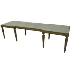 Neoclassical Style French Marbletop Cocktail / Coffee table