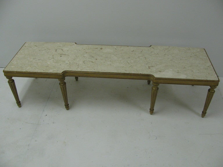Neoclassical Style French Marbletop Cocktail / Coffee table 1