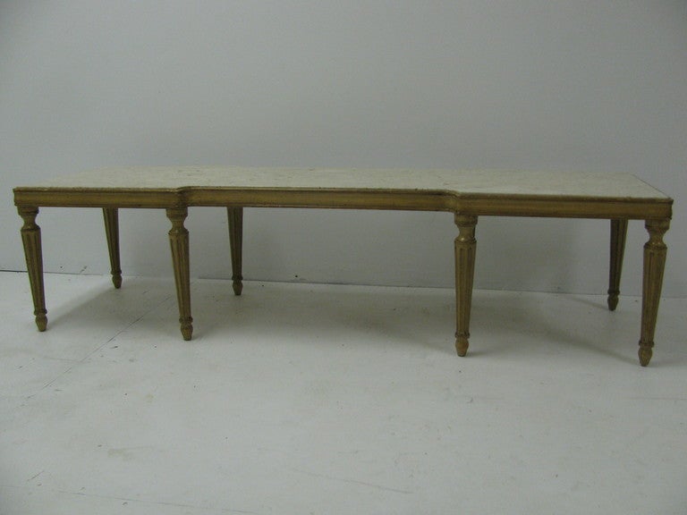 Neoclassical Style French Marbletop Cocktail / Coffee table 2