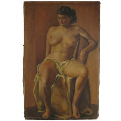 Nude Seated 9