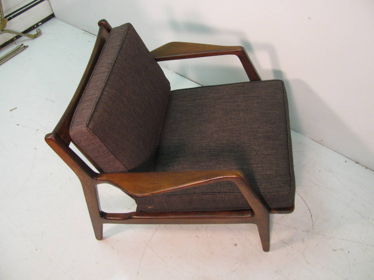 Pair of Danish Modern Lounge Chairs by Ib Kofod-Larsen 2