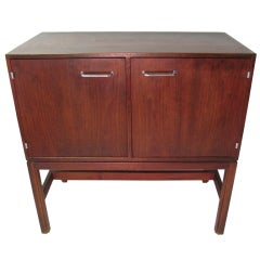 Jens Risom Mid Century Walnut Cabinet / Sideboard 12