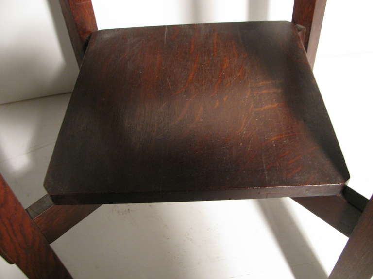 American Arts & Crafts Stickley Brothers Lamp Table circa 1910