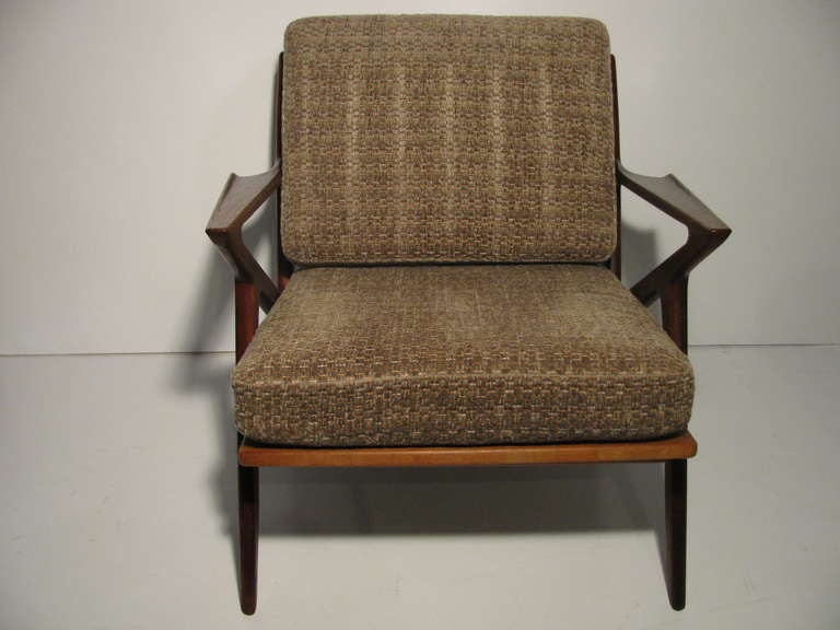 Ein Paar Poul Jensen Z-Stühle für Selig im Zustand „Gut“ in Port Jervis, NY