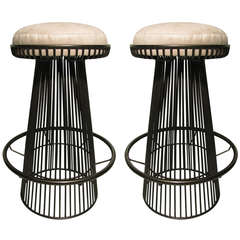 Paar Cy Mann Mid Century Barhocker