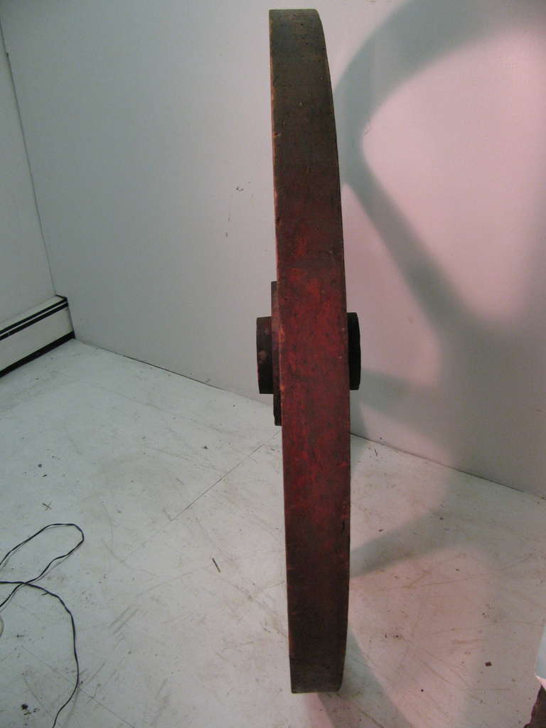 20th Century Large Industrial Pattern Mold For An Elevator Gear