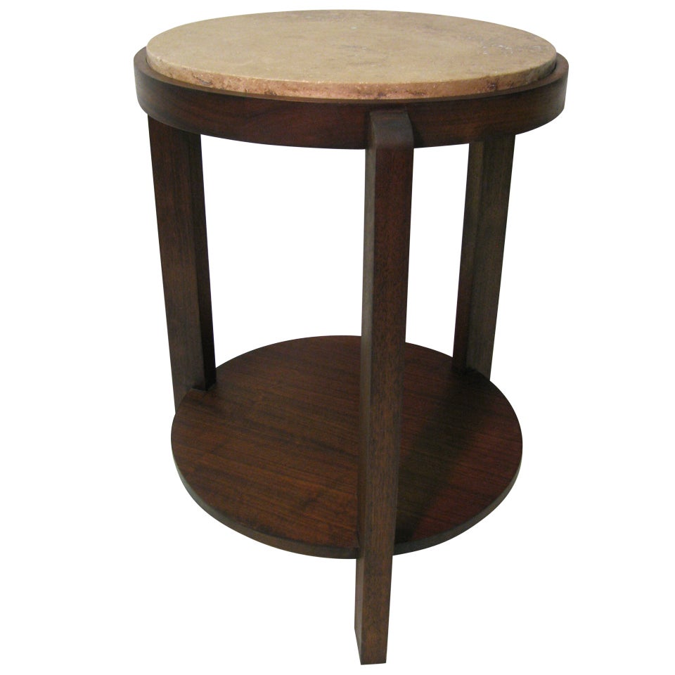 Art Deco Pair of Lacquered End Tables by Jean Dunand at 1stDibs