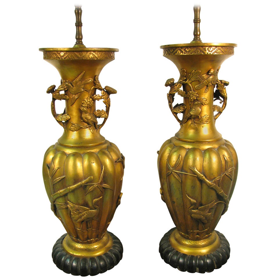 HandPainted Victorian Hurricane Lamp by Success at 1stDibs antique