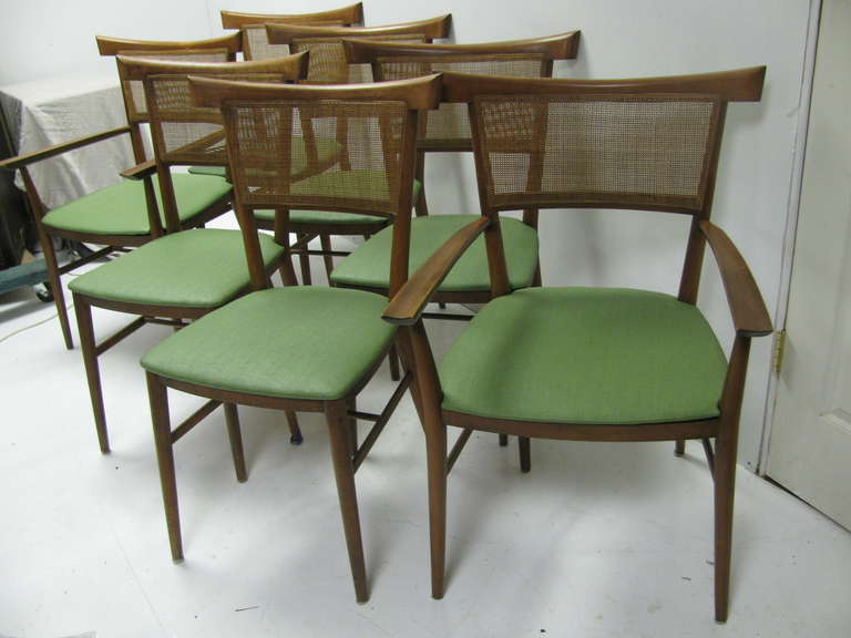 Set of Seven Paul McCobb Winchendon Perimeter Group Bow Tie Dining Chairs 2