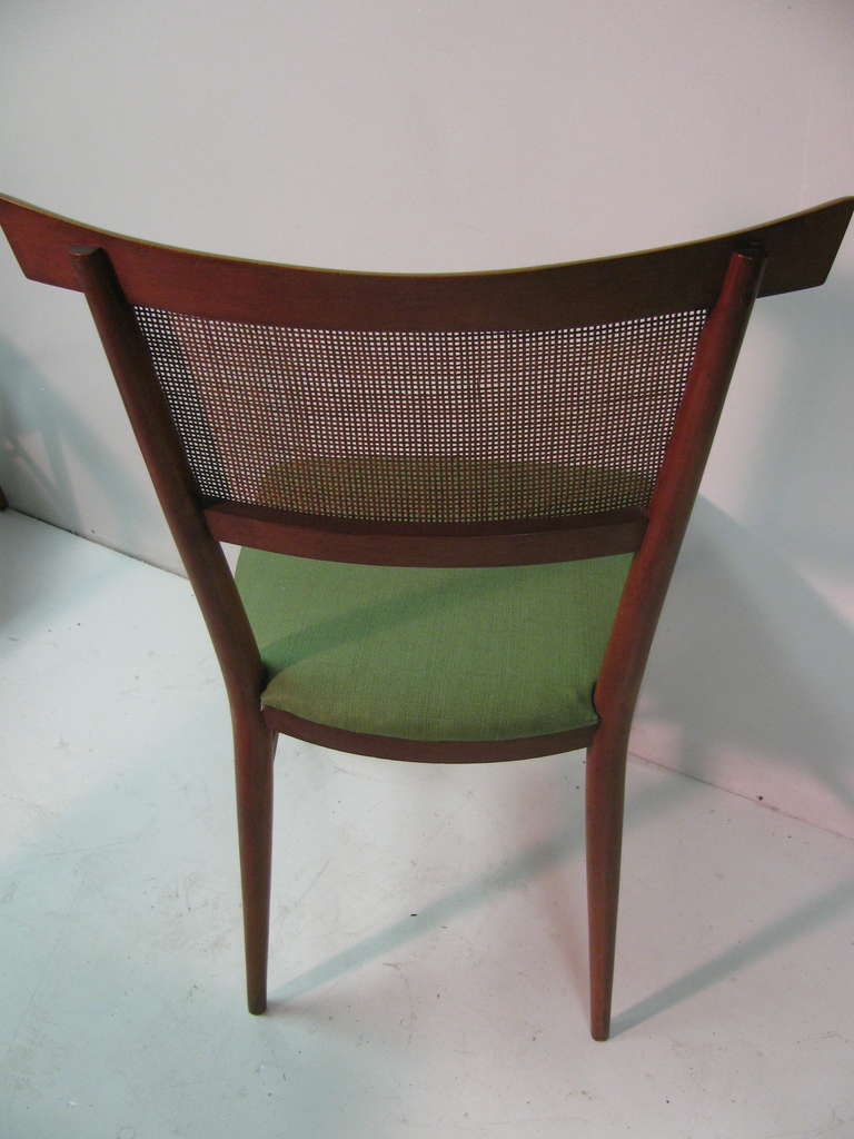 Maple Set of Seven Paul McCobb Winchendon Perimeter Group Bow Tie Dining Chairs