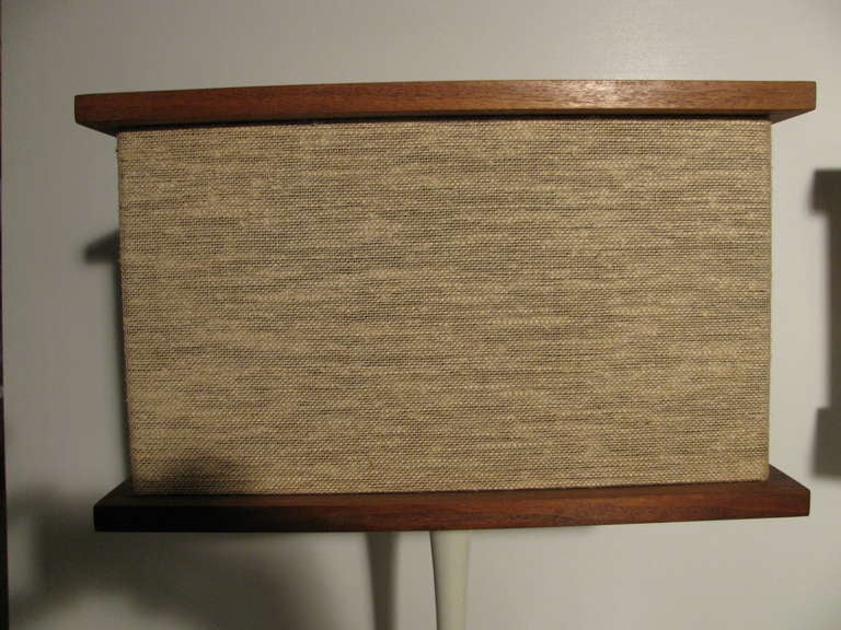 Mid-Century Modern Bose Speakers on Tulip Base by Eero Saarinen