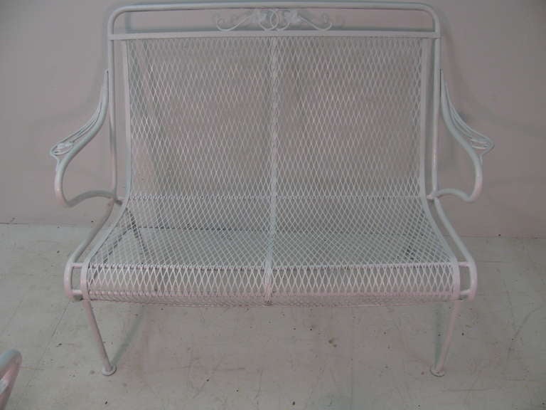 Mid Century Five Piece Salterini Garden Set