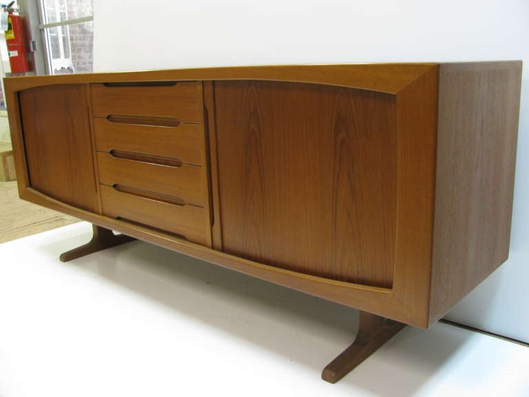 Danish Modern Teak Credenza