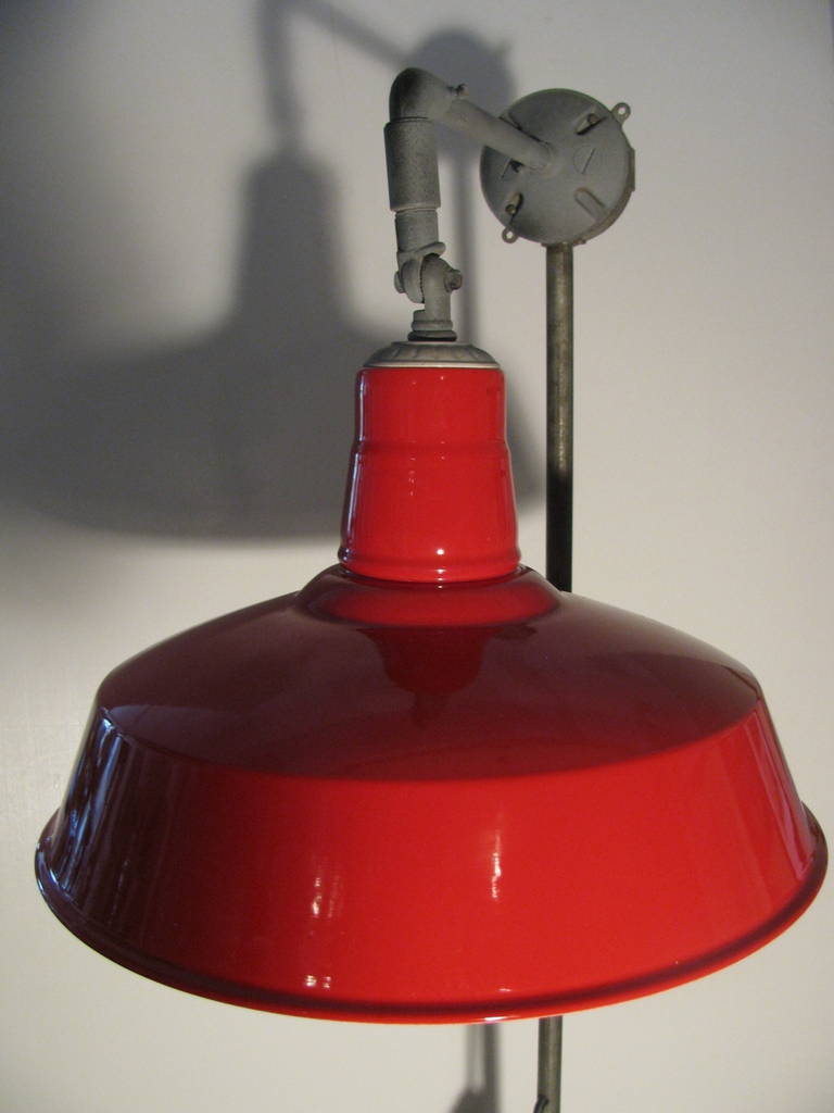Iron Heavy Duty Industrial Floor Lamp