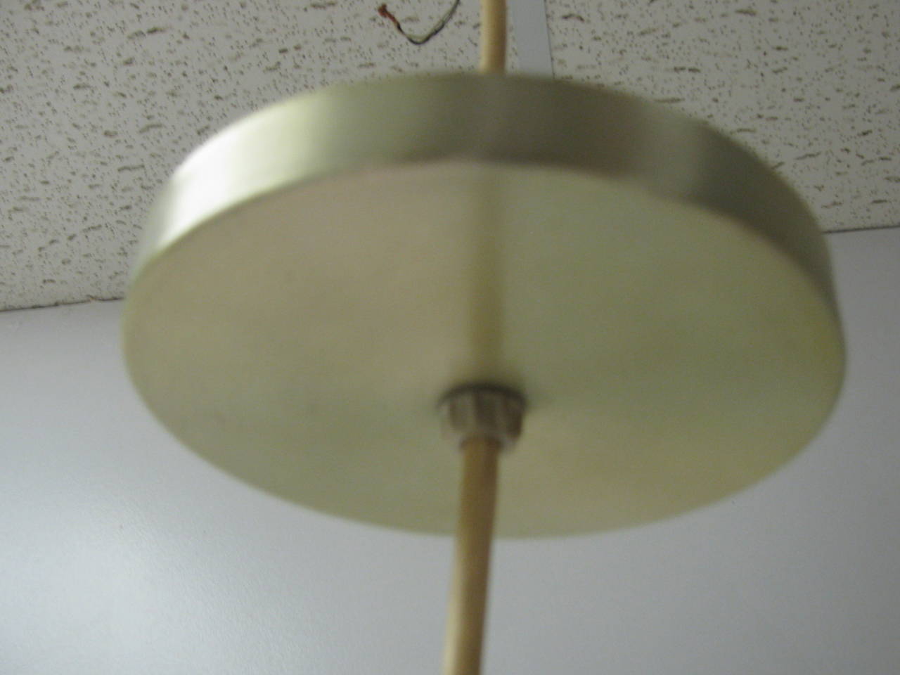 Glass Mid-Century Modern Vistosi Murano Pendant Lamp