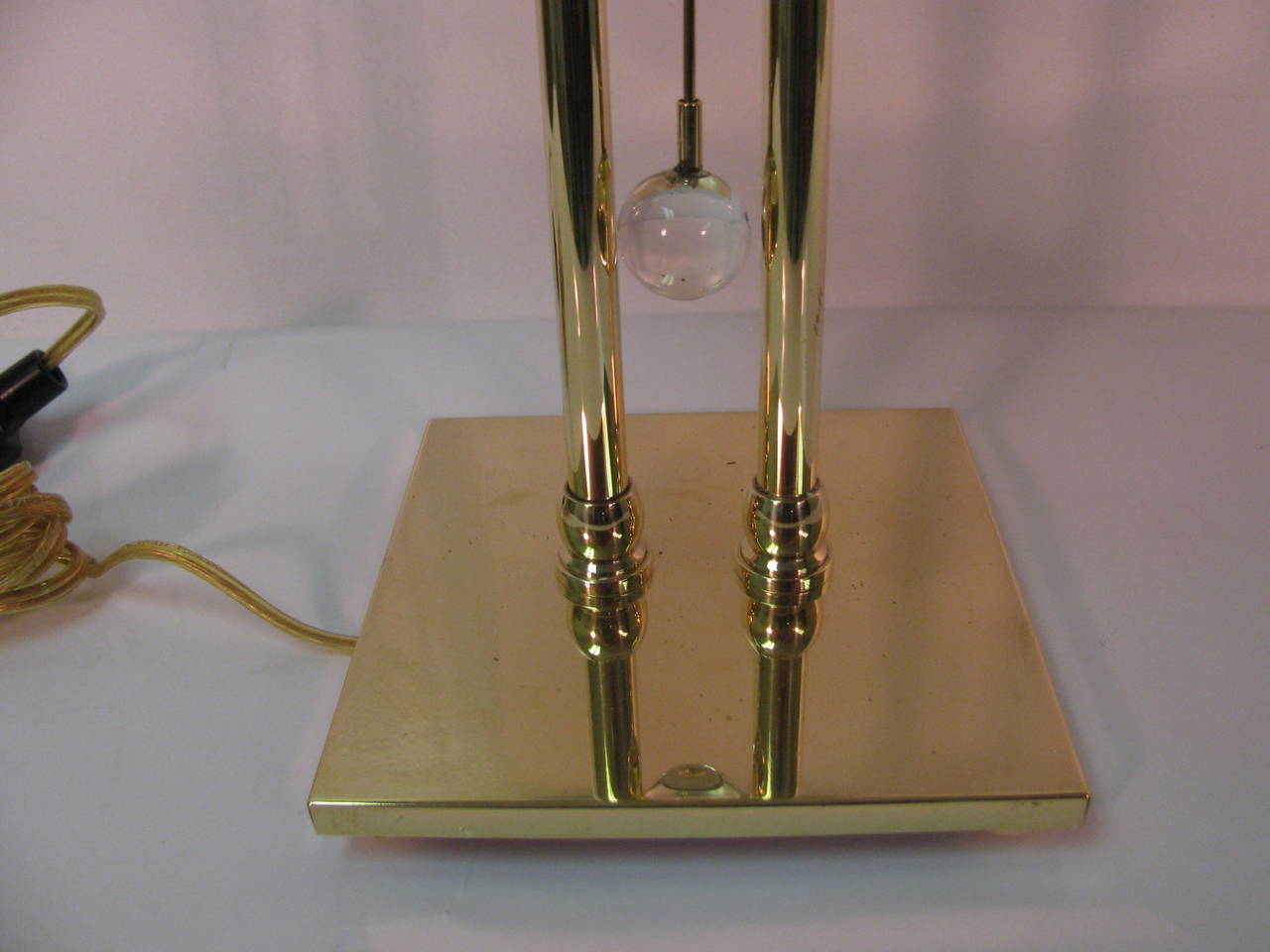Mid-Century Modern Mid Century Modernist Brass Desk Table Lamp