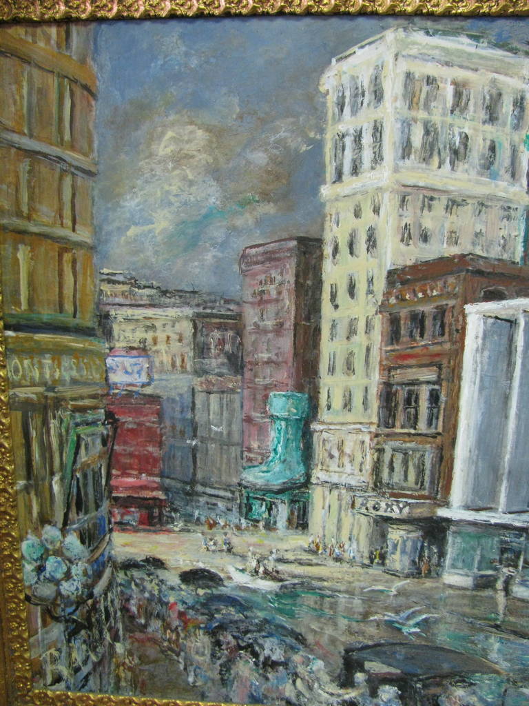 Hand-Painted Impressionist Painting 