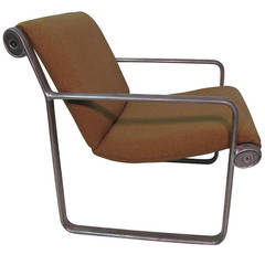 Mid-Century Modern Aluminum Sling Chair by Hannah and Morrison
