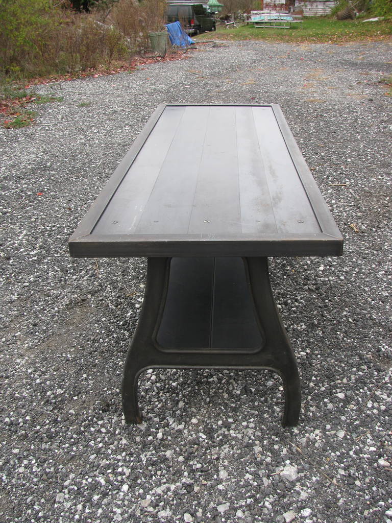 Beautiful Industrial Table. Great For The Dining Room.