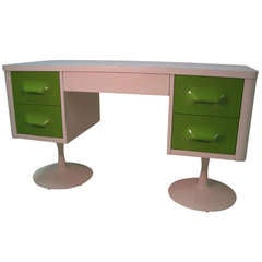 Vintage Fabulous Mid Century Desk Style of Raymond Loewy