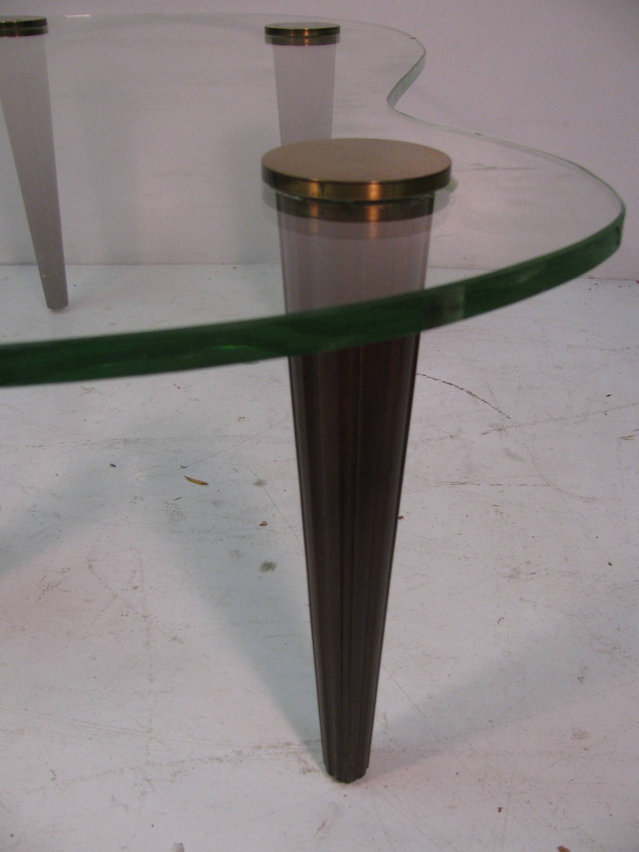 Art Deco Mid Century Cloud Form Cocktail Table Gilbert Rohde 1