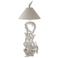 Amazing Sculptural Driftwood Floor Lamp 6