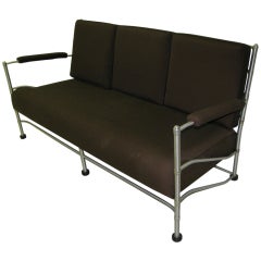 Industrial Modernist Warren McArthur Park Ave Sofa 3