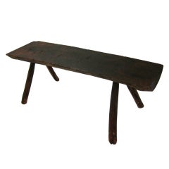 Primitive 19th Century Bench / Table C1860