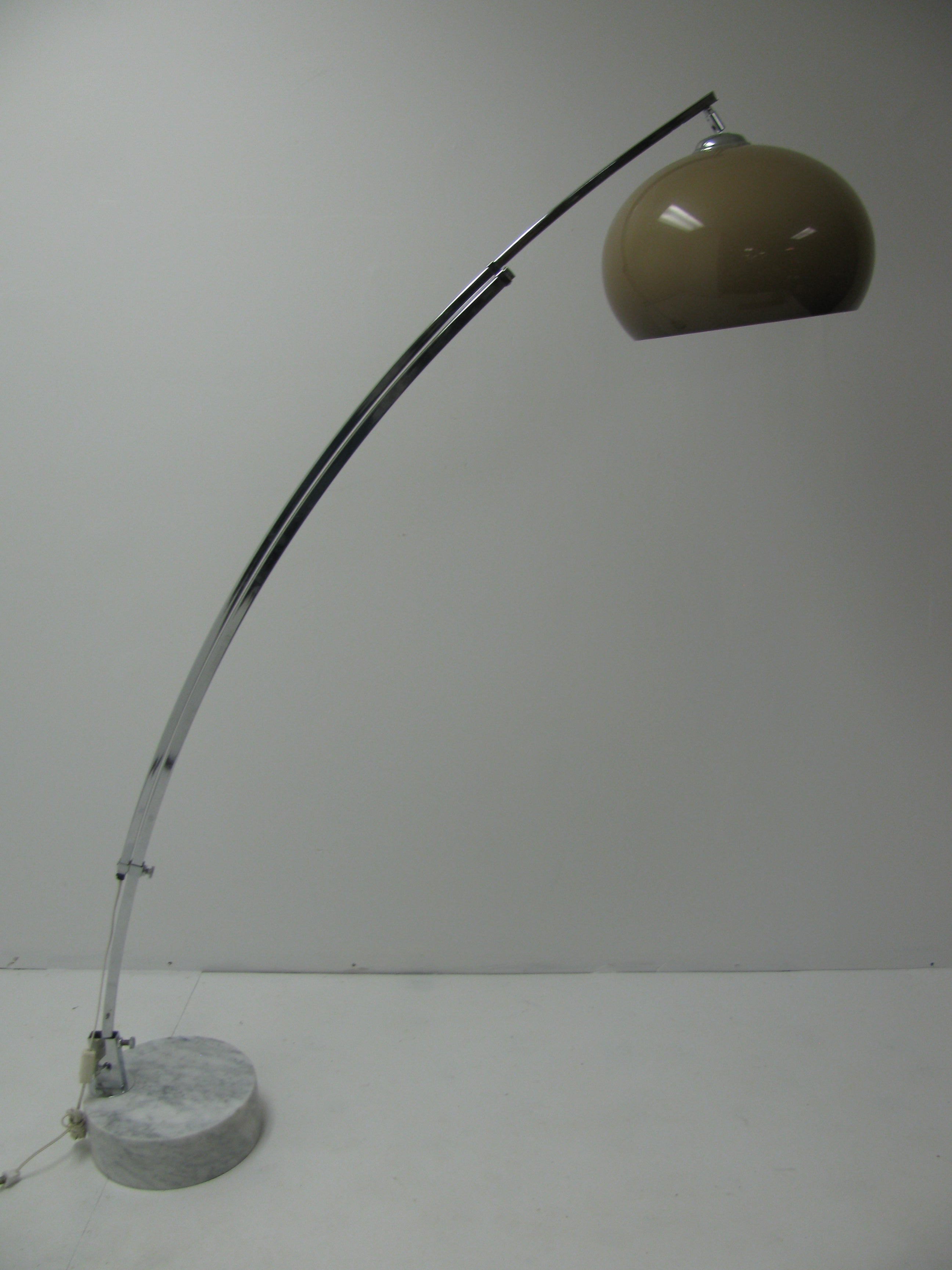 Exceptional Mid Century Italian Arc Lamp at 1stDibs