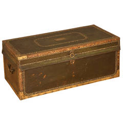 Antique Captain Thomas Canney's Trunk